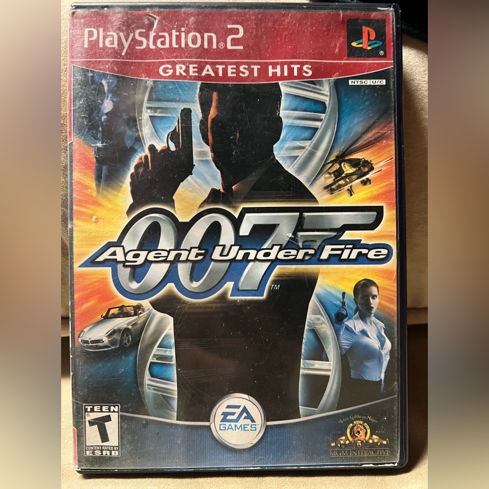 James Bond 007 Agent Under Fire PlayStation 2 game